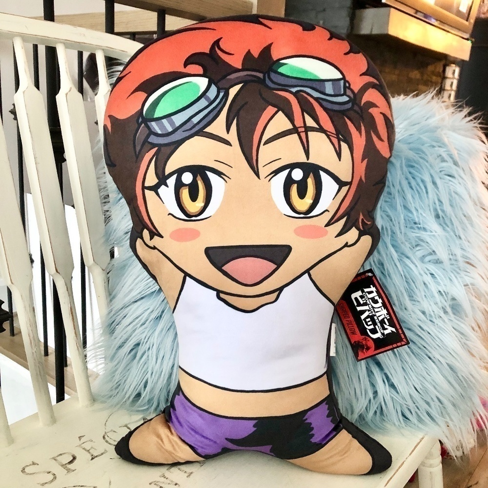Cowboy Bebop Ed, Pillow, Anime,‎ Plush, Double Sided, 19", New With Tags